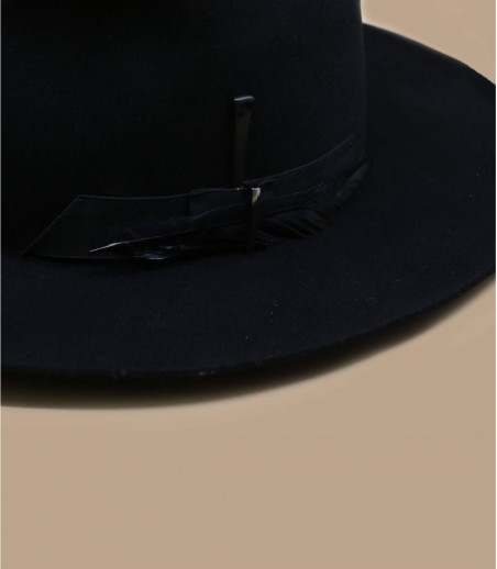 cappello bailey in feltro nero